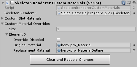 SkeletonRendererCustomMaterials経由で適用